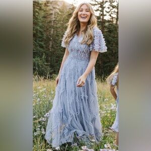 Ivy City Co Diana Dress in Lilac - Medium - NWT